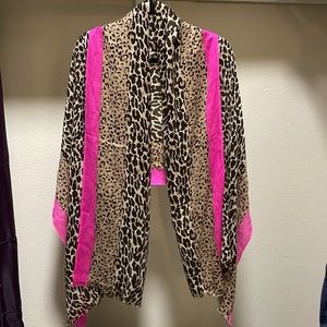 Banana Republic leopard print scarf